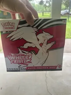 Pokémon Scarlet & Violet White Flare Elite Trainer Box ETB -Sealed/Ships Fast!- - Image 1