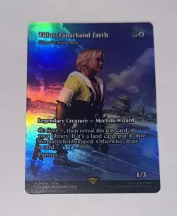 Magic MtG: *FOIL Showcase* Tidus, Zanarkand Fayth (Final Fantasy / FIN), NM - Image 1