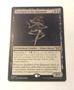 Overlord of the Balemurk Duskmourn: House of Horror Regular / Mint MTG - Image 1