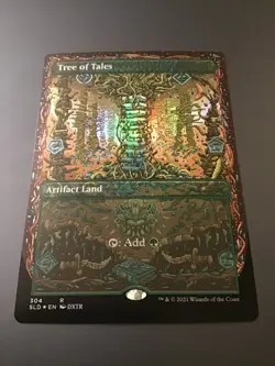 MTG Secret Lair #304 Tree of Tales Borderless Foil NM - Image 1