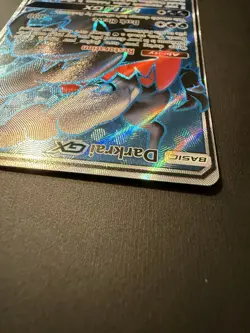 Darkrai GX (Full Art) 139/147 Pokemon Sun & Moon: Burning Shadows Holo TCG LP - Image 5