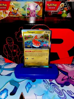 Pokemon Tatsugiri SVP 118 - Twilight Masquerade PRERELEASE HOLO PROMO NM - Image 1