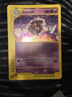 Pokémon 2003 SKYRIDGE - #H28/H32 Starmie English Holo Ungraded great condition - Image 15