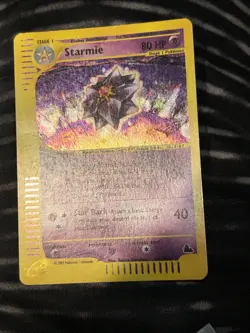 Pokémon 2003 SKYRIDGE - #H28/H32 Starmie English Holo Ungraded great condition - Image 17