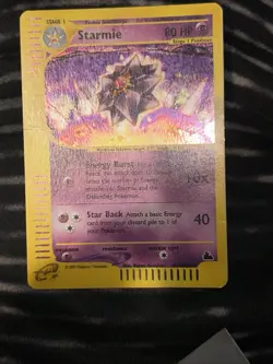 Pokémon 2003 SKYRIDGE - #H28/H32 Starmie English Holo Ungraded great condition - Image 18