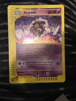 Pokémon 2003 SKYRIDGE - #H28/H32 Starmie English Holo Ungraded great condition - Image 2