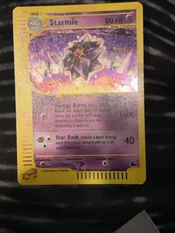 Pokémon 2003 SKYRIDGE - #H28/H32 Starmie English Holo Ungraded great condition - Image 5