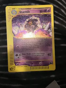 Pokémon 2003 SKYRIDGE - #H28/H32 Starmie English Holo Ungraded great condition - Image 6