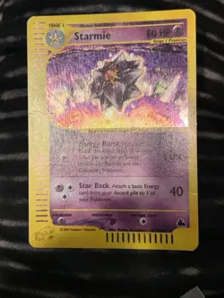 Pokémon 2003 SKYRIDGE - #H28/H32 Starmie English Holo Ungraded great condition - Image 7