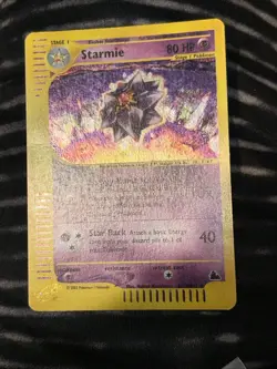 Pokémon 2003 SKYRIDGE - #H28/H32 Starmie English Holo Ungraded great condition - Image 8