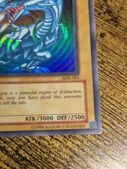 Yugioh Blue-Eyes White Dragon SDK-001 Ultra Rare Unlimited - Image 2