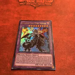 YUGIOH! Archfiend Black Skull Dragon CORE-EN048 Ultra Rare 1st Edition NM - Image 2