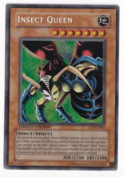 Insect Queen CT1-EN005 Secret Rare - Image 1