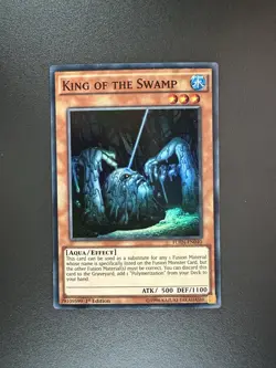 King Of The Swamp FUEN-EN040 1st Edition Super Rare NM Yugioh - Image 3