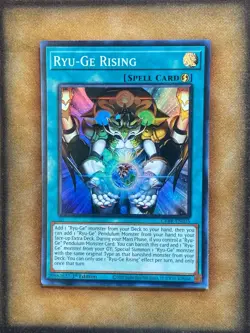 Yugioh Ryu-Ge Rising CRBR-EN035 Super Rare 1st Ed NM - Image 1