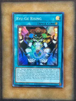 Yugioh Ryu-Ge Rising CRBR-EN035 Super Rare 1st Ed NM - Image 2