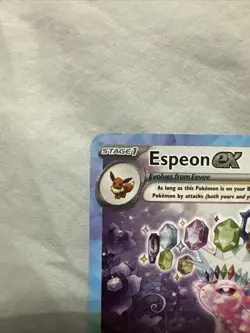 2025 Pokemon Espeon EX 155/131 - Prismatic Evolutions Special Illustration Rare - Image 13