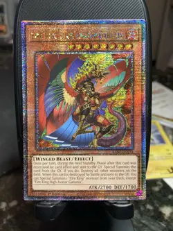 Yugioh Fire King High Avatar Garunix - RA04-EN194 - Quarter Century Secret Rare - Image 3