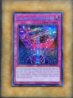 Yugioh Transaction Rollback MP24-EN134 Secret Rare 1st Ed NM - Image 2