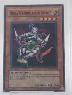 Yu-Gi-Oh Card: Ninja Grandmaster Sasuke SD5-EN015 - Image 2