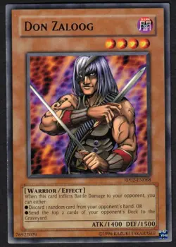 Yugioh Don Zaloog RP02-EN068 Rare - VLP - Image 3