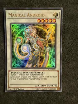 LC5D-EN232 Magical Android Ultra Rare Yugioh 1st - Image 2
