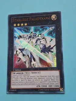 Yugioh - Starliege Paladynamo Ultra Rare 1st Edition ZTIN-EN014 LP - Image 3