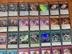 Yugioh Qliphort deck Comes Sleeved And Deck Box lot 27 - Image 8