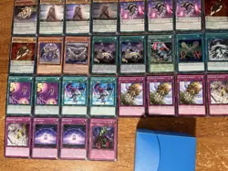 Yugioh Qliphort deck Comes Sleeved And Deck Box lot 27 - Image 9