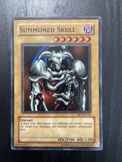 Yugioh Summoned Skull DB1-EN142 Super Rare Unlimited Edition - Image 3