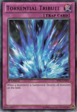 Yugioh Torrential Tribute BP01-EN051 Rare 1st Edition LP - Image 3