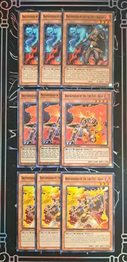 Yugioh! ☆ BROTHERHOOD OF THE FIRE FIST ☆ Deck Core 41 Cards - Image 12