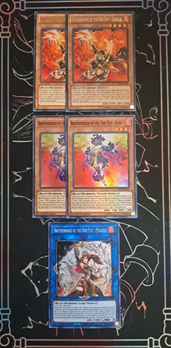 Yugioh! ☆ BROTHERHOOD OF THE FIRE FIST ☆ Deck Core 41 Cards - Image 14