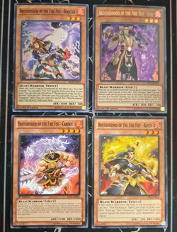 Yugioh! ☆ BROTHERHOOD OF THE FIRE FIST ☆ Deck Core 41 Cards - Image 3