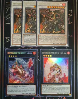Yugioh! ☆ BROTHERHOOD OF THE FIRE FIST ☆ Deck Core 41 Cards - Image 9