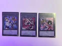 3 X Super Rare Tokens Including Akiza and Black Rose Dragon) 25th Duelist Box - Image 1