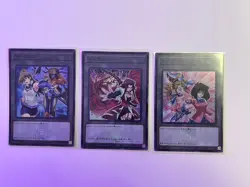 3 X Super Rare Tokens Including Akiza and Black Rose Dragon) 25th Duelist Box - Image 2