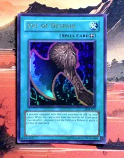 YuGiOh! Axe of Despair MRL-002 Unlimited LP UR - Image 1