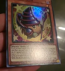 Magikuriboh BACH-EN001 - Battle of Chaos - super rare  - 1st Edition - Near Mint - Image 10