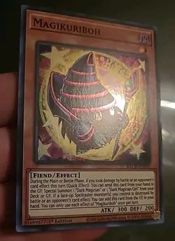 Magikuriboh BACH-EN001 - Battle of Chaos - super rare  - 1st Edition - Near Mint - Image 2