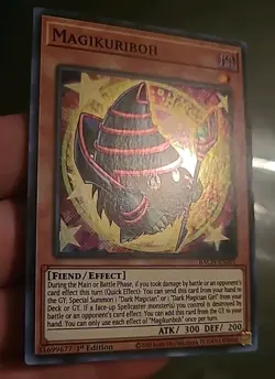 Magikuriboh BACH-EN001 - Battle of Chaos - super rare  - 1st Edition - Near Mint - Image 9