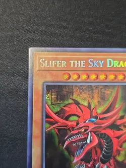 Yugioh! Slifer The Sky Dragon - KICO-EN063 Secret Pharaoh Rare 1st Edition NM - Image 3