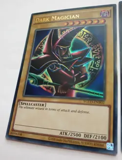 Dark Magician YGLD-ENB02 - Red Arkana Art - Ultra Rare - YuGiOh Card - Image 1