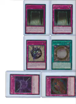 YUGIOH “DARK MAGICIAN SUPPORT DECK” - 3 SECRET RARE & 3 ULTRA RARE - 1st/Lim Ed - Image 3