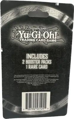 YU-GI-OH LEGENDARY DUELISTS SYNCHRO STORM - 2 BOOSTER PACKS & 1 RARE CARD MJ Hld - Image 2