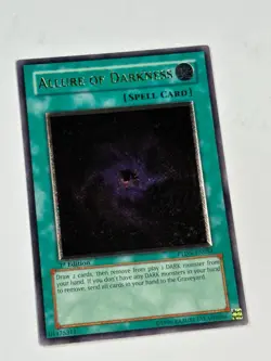 Yugioh! EURO Allure of Darkness PTDN-EN084 Ultimate Rare 1st Edition LP VLP - Image 1
