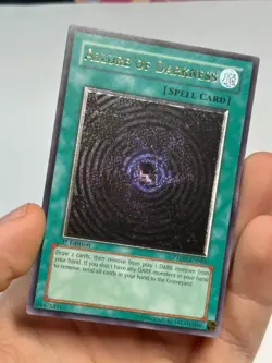 Yugioh! EURO Allure of Darkness PTDN-EN084 Ultimate Rare 1st Edition LP VLP - Image 4