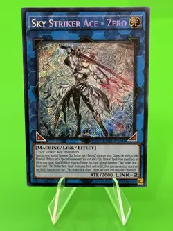 Yu-Gi-Oh Duelist's Advance Sky Striker Ace = Zero Secret Rare DUAD-EN049 NM!!! - Image 1