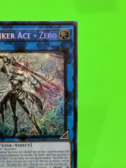 Yu-Gi-Oh Duelist's Advance Sky Striker Ace = Zero Secret Rare DUAD-EN049 NM!!! - Image 5