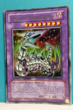 Chimeratech Fortress Dragon JUMP-EN031 Shonen  Promo Ultra Rare YuGiOh - Image 3